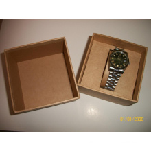 Black Fake Leather Wristwatch Box for Watches Packing